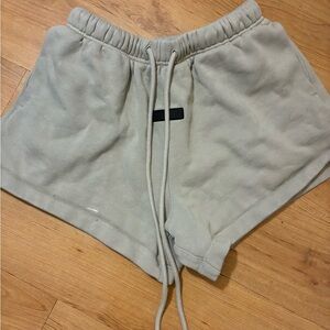 Essentials Women's Light Gray Athletic Shorts